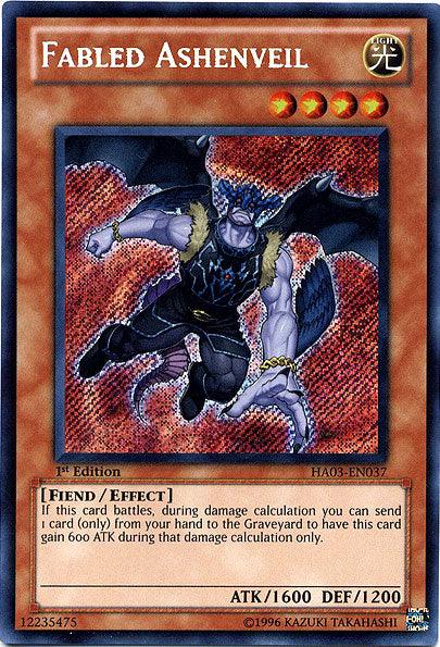 Fabled Ashenveil [HA03-EN037] Secret Rare - POKÉ JEUX