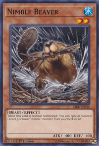 Nimble Beaver [CIBR-EN040] Short Print - POKÉ JEUX