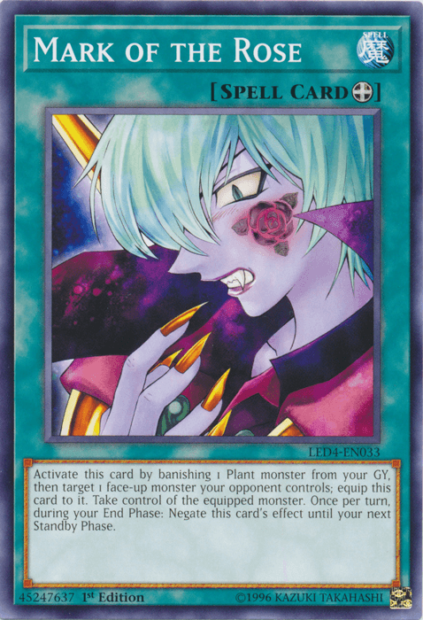 Mark of the Rose [LED4-EN033] Common - POKÉ JEUX
