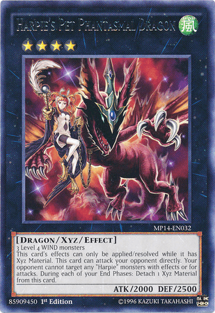Harpie's Pet Phantasmal Dragon [MP14-EN032] Rare - POKÉ JEUX