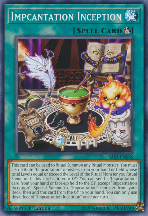 Impcantation Inception [SAST-EN065] Common - POKÉ JEUX