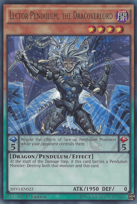 Lector Pendulum, the Dracoverlord [SHVI-EN023] Ultra Rare - POKÉ JEUX