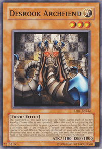 Desrook Archfiend [DR1-EN232] Common - POKÉ JEUX