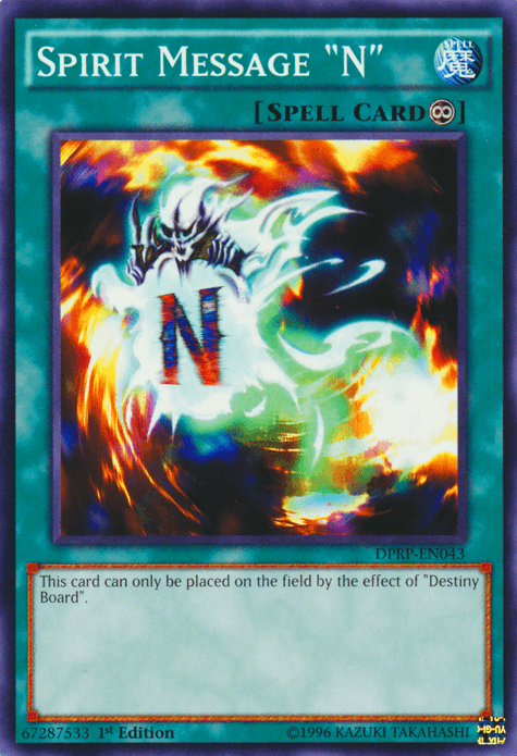 Spirit Message "N" [DPRP-EN043] Common - POKÉ JEUX