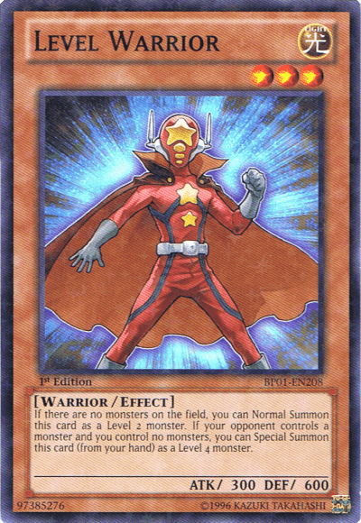 Level Warrior [BP01-EN208] Starfoil Rare - POKÉ JEUX