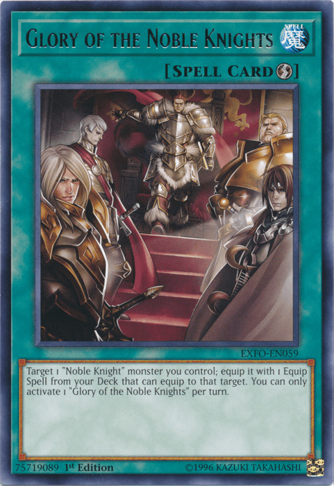 Glory of the Noble Knights [EXFO-EN059] Rare - POKÉ JEUX