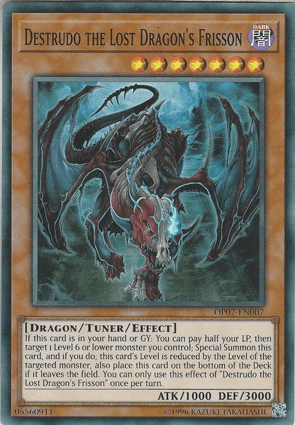 Destrudo the Lost Dragon's Frisson [OP07-EN007] Super Rare - POKÉ JEUX