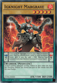 Igknight Margrave [CORE-EN030] Common - POKÉ JEUX