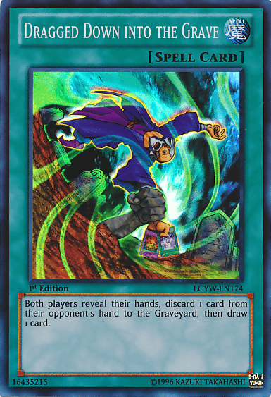 Dragged Down into the Grave [LCYW-EN174] Super Rare - POKÉ JEUX