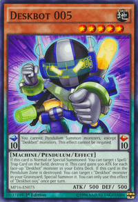 Deskbot 005 [MP16-EN075] Common - POKÉ JEUX