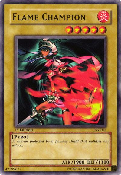 Flame Champion [PSV-041] Common - POKÉ JEUX
