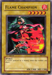 Flame Champion [PSV-041] Common - POKÉ JEUX