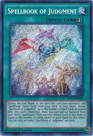 Spellbook of Judgment [MP14-EN039] Secret Rare - POKÉ JEUX