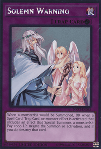 Solemn Warning [NKRT-EN035] Platinum Rare - POKÉ JEUX
