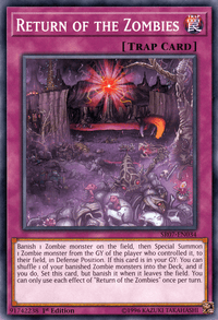 Return of the Zombies [SR07-EN034] Common - POKÉ JEUX