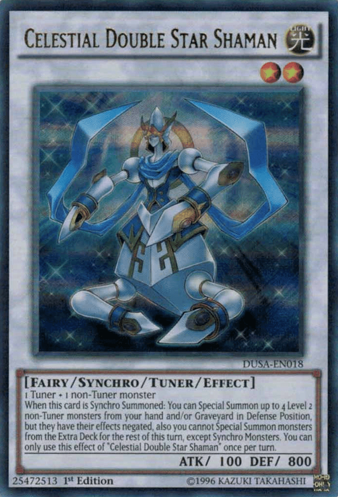 Celestial Double Star Shaman [DUSA-EN018] Ultra Rare - POKÉ JEUX