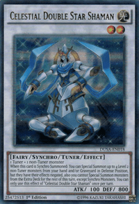 Celestial Double Star Shaman [DUSA-EN018] Ultra Rare - POKÉ JEUX