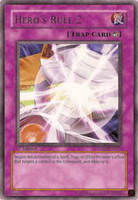 Hero's Rule 2 [DP06-EN025] Rare - POKÉ JEUX