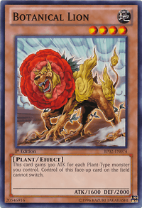 Botanical Lion [BP02-EN074] Mosaic Rare - POKÉ JEUX