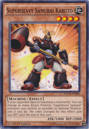 Superheavy Samurai Kabuto [NECH-EN008] Common - POKÉ JEUX