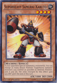 Superheavy Samurai Kabuto [NECH-EN008] Common - POKÉ JEUX
