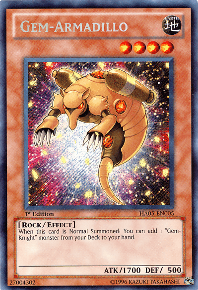 Gem-Armadillo [HA05-EN005] Secret Rare - POKÉ JEUX