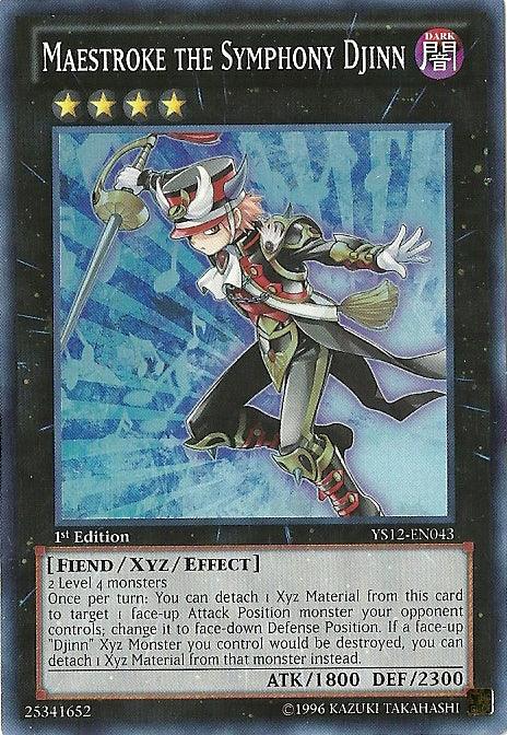 Maestroke the Symphony Djinn [YS12-EN043] Super Rare - POKÉ JEUX