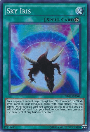 Sky Iris [OP03-EN009] Super Rare - POKÉ JEUX