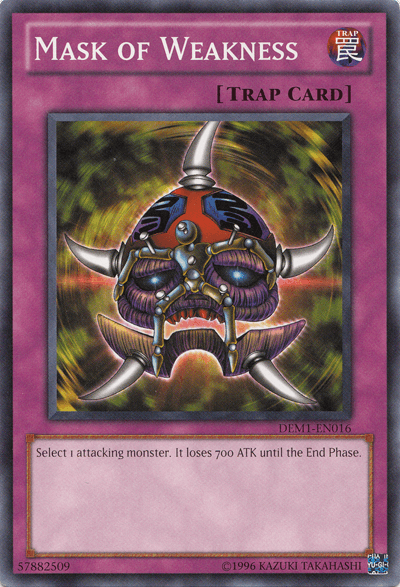 Mask of Weakness [DEM1-EN016] Common - POKÉ JEUX