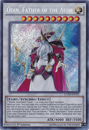 Odin, Father of the Aesir [LC5D-EN191] Secret Rare - POKÉ JEUX
