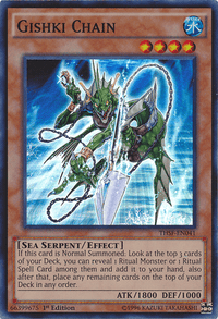 Gishki Chain [THSF-EN041] Super Rare - POKÉ JEUX