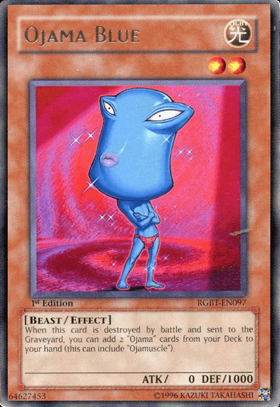 Ojama Blue [RGBT-EN097] Rare - POKÉ JEUX