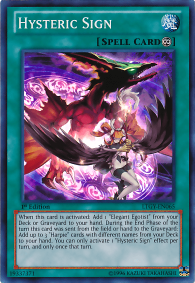 Hysteric Sign [LTGY-EN065] Super Rare - POKÉ JEUX