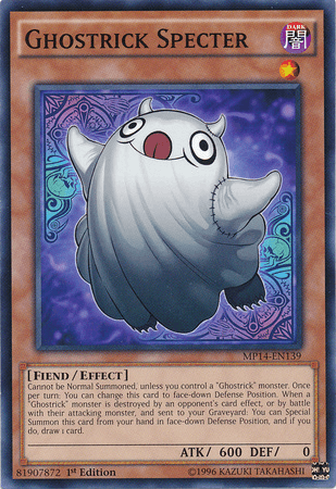 Ghostrick Specter [MP14-EN139] Common - POKÉ JEUX