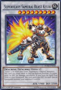 Superheavy Samurai Beast Kyubi [BOSH-EN048] Rare - POKÉ JEUX