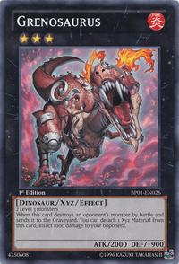 Grenosaurus [BP01-EN026] Rare - POKÉ JEUX