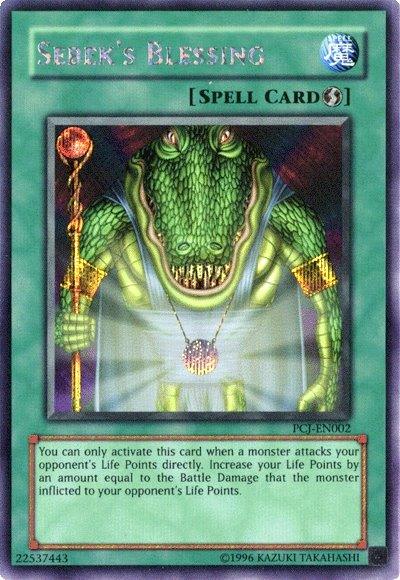 Sebek's Blessing [PCJ-EN002] Prismatic Secret Rare - POKÉ JEUX