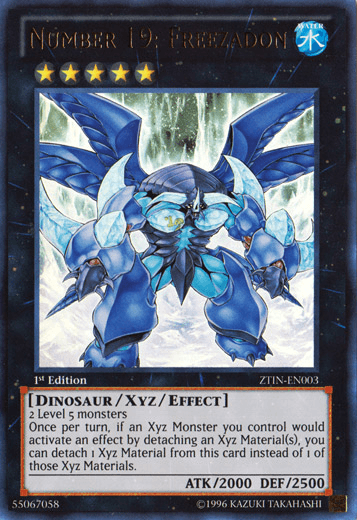 Number 19: Freezadon [ZTIN-EN003] Ultra Rare - POKÉ JEUX