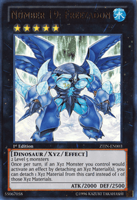 Number 19: Freezadon [ZTIN-EN003] Ultra Rare - POKÉ JEUX