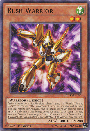 Rush Warrior [SDSE-EN002] Common - POKÉ JEUX