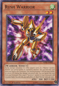 Rush Warrior [SDSE-EN002] Common - POKÉ JEUX
