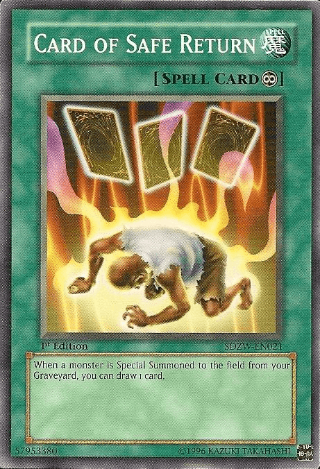 Card of Safe Return [SDZW-EN021] Common - POKÉ JEUX