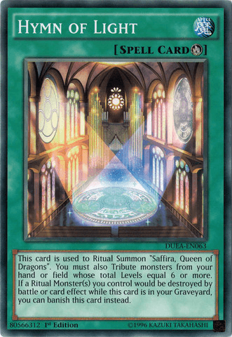 Hymn of Light [DUEA-EN063] Common - POKÉ JEUX