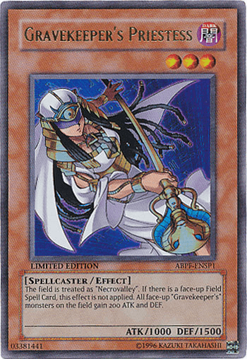 Gravekeeper's Priestess [ABPF-ENSP1] Ultra Rare - POKÉ JEUX