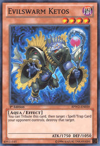 Evilswarm Ketos [BPW2-EN050] Super Rare - POKÉ JEUX