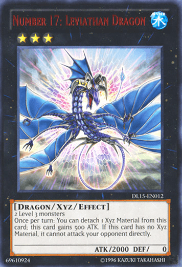 Number 17: Leviathan Dragon (Red) [DL15-EN012] Rare - POKÉ JEUX