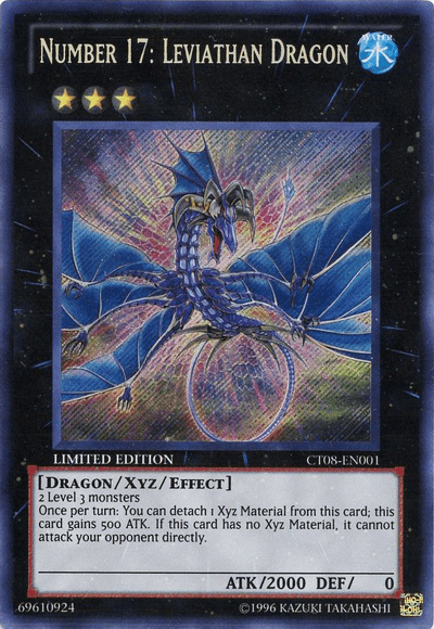 Number 17: Leviathan Dragon [CT08-EN001] Secret Rare - POKÉ JEUX