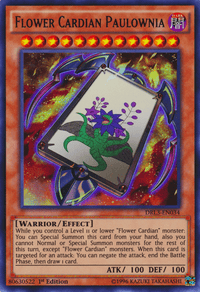 Flower Cardian Paulownia [DRL3-EN034] Ultra Rare - POKÉ JEUX