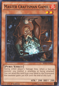 Master Craftsman Gamil [BP03-EN115] Common - POKÉ JEUX