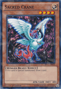Sacred Crane [BP03-EN010] Shatterfoil Rare - POKÉ JEUX